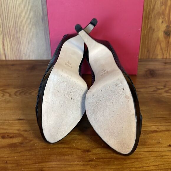 Vaneli Womens Black Patent Leather Heels, Style Virve, Size 8.5M, 4” Heel - Picture 6 of 7